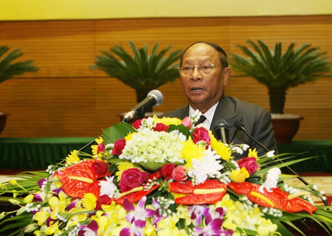 Culmina visita en Vietnam de presidente del parlamento de Camboya